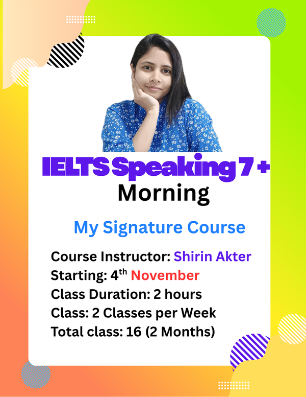 IELTS Speaking 7+ Course - Image 1